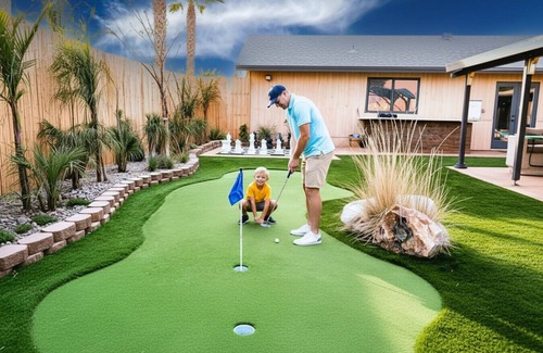 North Las Vegas Apartment | Buddha Mansion - Big Compound | Pool + Hot Tub + Sauna | Game Room|