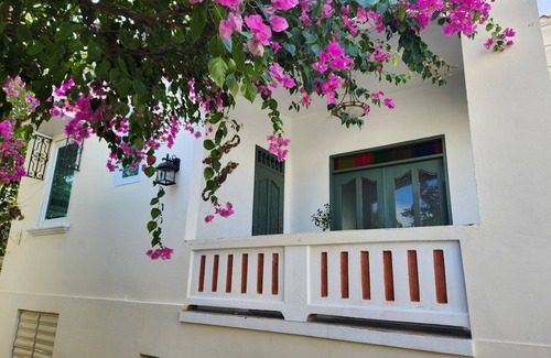 Arecibo Pueblo House | Built in 1942 and recently restored. Natural light and green lush vegetation.