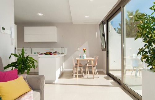 Playa del Aguila Cottage | Bungalow Playa del Aguila II over the sea