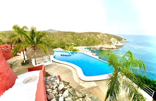 Puerto Angel House | BUNGALOW ALBERCA Y PLAYA SEMI-PRIVADA, PLAYA ZIPOLITE-MAZUNTE, 8 PLAYAS CERCANAS