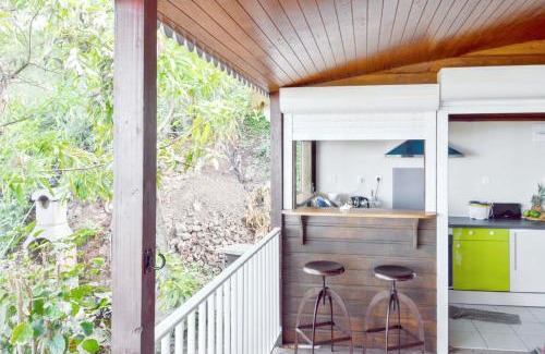 Bouillante House | Bungalow confortable avec vue mer à Bouillante
