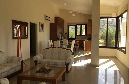 Pegeia House | Bungalow, Coral bay, Paphos, see view, en-suite, 3 bedroom, disabled friendly