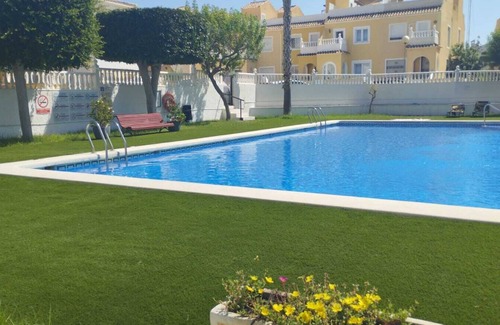 Gran Alacant House | Bungalow with pool, private patio of 17m2 and terrace (Playa del Carabassi)