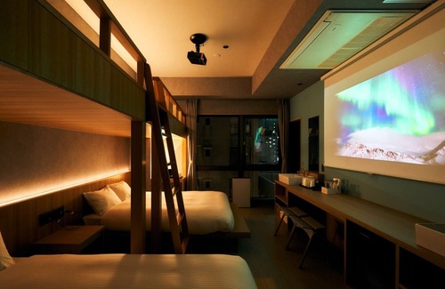 Maejima Hotel | Bunk Bedroom 4 beds | Room only/Naha Okinawa