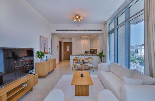 Al Safa Apartment | Burj Khalifa View - 2BR with Maids room in Canal Front 1, Al Wasl - Allsopp & Allsopp