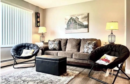 Decorah Apartment | Butterfly Park Retreat #4 - Centrally located to Decorah's Top Attractions!