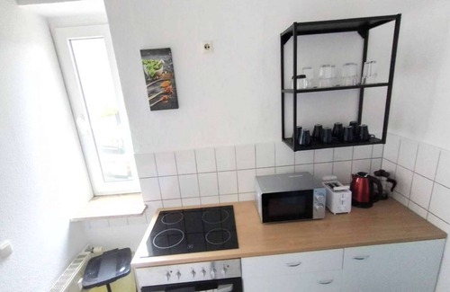 Zwickau Apartment | Bw02 Schöne Monteurwohnung in Hohenstadt mit Sitzmöglichkeit im Freien und Gratis Wlan