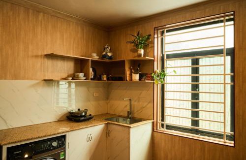 Mang Yang Apartment | Căn hộ 1 ngủ 1 khách ấm áp trong khu phố Linh lang sầm uất