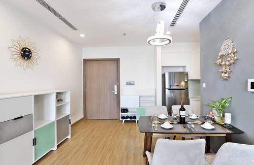 My Đinh Condo | Căn hộ 2 phòng ngủ ấm áp tại vinhomes Skylake