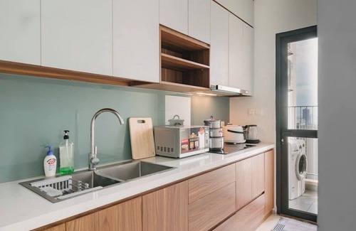 Trung Hoa Nhan Chinh Apartment | căn hộ 2 phòng ngủ phong cách sang chảnh tại vinhomes dcappital