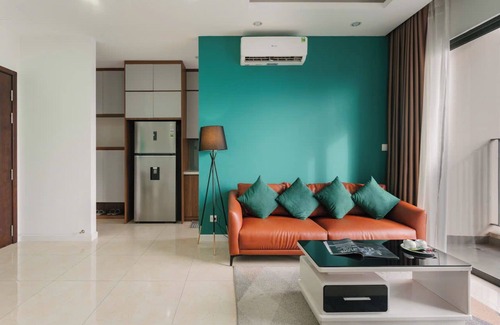 Trung Hoa Nhan Chinh Apartment | căn hộ 2 phòng ngủ phong cách sang chảnh tại vinhomes dcappital