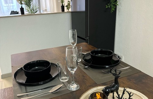 Kaiserslautern Apartment | C&V: 3 PP - 2 rooms +WLAN+Smart-TV+Boxspringbed