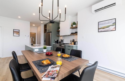 Petite-Riviere-Saint-Francois Condo | Havre du Loup: Riverside Retreat and Scenic Views