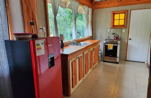 San Alfonso Cabin | Cabaña de montaña (jacuzzi exterior)