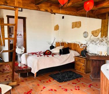 Hidalgo Villa | Cabaña jacuzzi Huasca