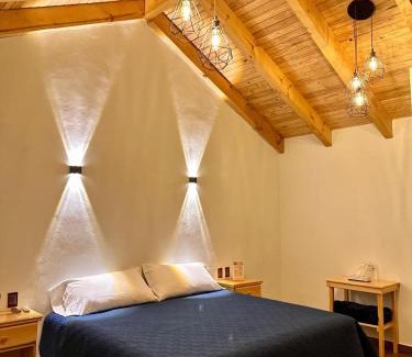 Huasca De Ocampo Ski Chalet | Cabaña para pareja con Jacuzzi