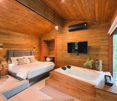 Pomerode Ski Chalet | Cabana equipada em meio à natureza em Pomerode