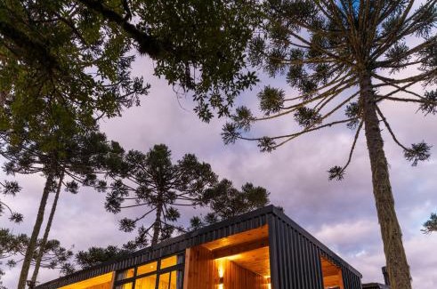 Rio Rufino House | Cabana na Serra Lareira e Vista Deslumbrante