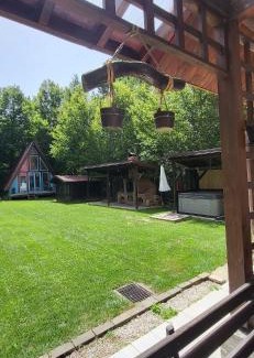 Valiug House | Cabana Vanatorilor A Frame Blue