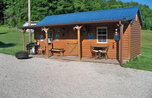 Zaleski Cabin | Cabin Borders Zaleski State Forest 40 Private Acres with Stocked Pond