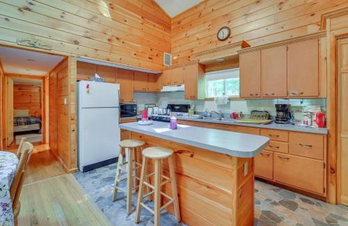 Petersburg House | Cabin Comfort Near PSU! Fire Pit and On-Site Trails