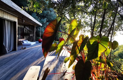San-Martino-di-Lota Cabin | Cabin deluxe in the trees somptuous sea view in Corsica for couples in love