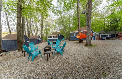 Alton Bay Cabin | Cabin for two with lake views & access Now featuring AC Wi-FI and TV