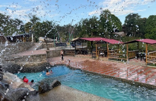 Samana Ski Chalet | Cabin in Norcasia Jacuzzi, spring water pool and extreme attractions option.