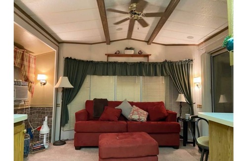 Milford RV Rental | Cabin in the woods, home away from home.