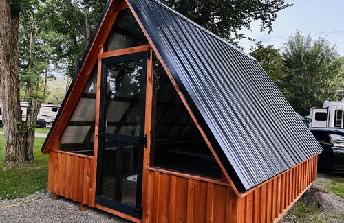 Addison Cabin | Cabin on 66+ Acre Campround In Addison, New York