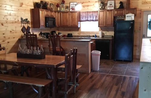 Pigeon Forge Cabin | Cabin Sleeps 8 w/2 King Suites, Theater/Hot Tub/Pool Table, Small Dog Friendly!