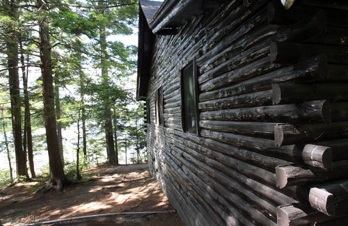 Cherryfield Cabin | Cabin w/Private Beach. Views of Mountains, Lake and Sunset! Close to Acadia NP!