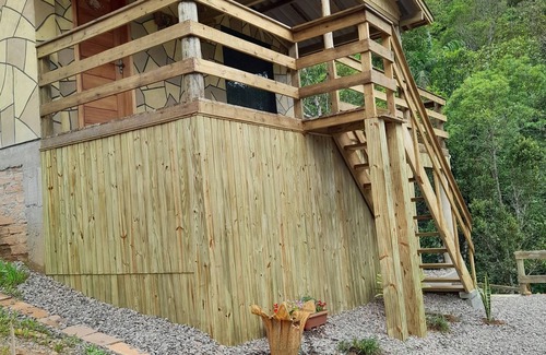 Praia Grande Cabin | Cabin with hydromassage and a beautiful view of the Canyons