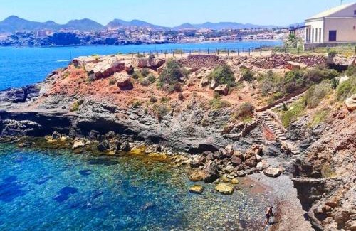 Cabo de Palos Apartment | Cabo de palos subida al faro