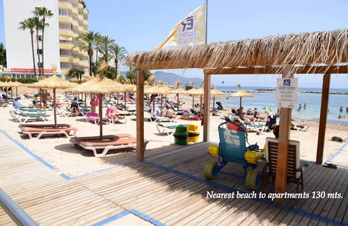 Cala Bona Apartment | Cala Bona Modern Apt 1 Espiga, 2sch / bdr, 2bdz / bathr, Wifi, pool, 2-4 pers