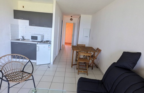 Moriani-Plage Apartment | Cala Di Sognu Face à la mer Studio Cabine