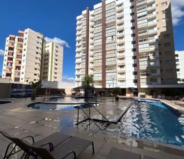 Assis Apartment | Caldas Novas - Condominio Casa da Madeira - ate 5 pessoas - PERMITIDO descer com bebida para o parque - Centro