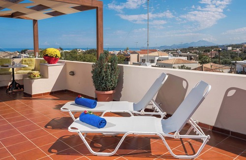 Atsipópoulon Apartment | Calergi Residence 16 -1 BDR Ap/t-Panoramic Terrace-Pool Paradise- MONTHLY OFFER