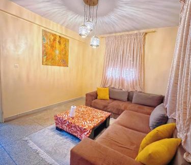 Agadir Apartment | Calm Central Stay Near Beach - High-Speed WiFi, Free Parking