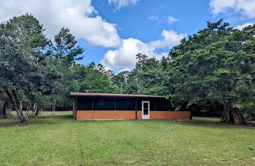 Edgar Cabin | Camp My Way Ocala National Forest Rodman Reservoir Fish/Hunt/Ride/Hike PRIVATE