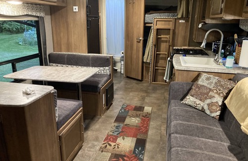 State College House | Camper in a private spot less than ten minutes from Beaver Stadium and PSU!