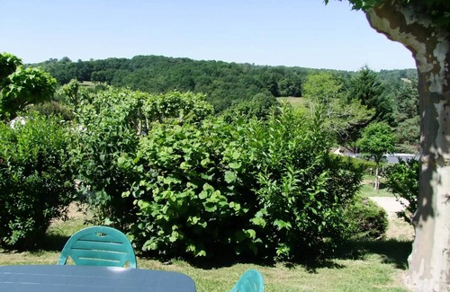 Villefranche-du-Perigord House | CAMPING THE BASTIDE * - Mobile Home 1 bedroom with sanitary ASTRIA 17,3 m2 2 people