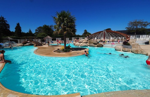 Landudec House | Camping 5* | Mobil-home 4p + Parc aquatique