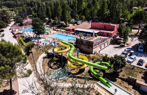 Villecroze Ski Chalet | Camping Flower Les Cadenières* - Comfort Chalet 3 Rooms 5/7 People Air Conditioned
