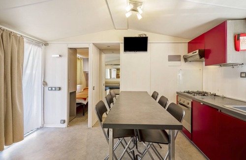 Chioggia RV Rental | Camping "Grande Italia Vulcano 6" with Sea View, Terrace & Wi-Fi