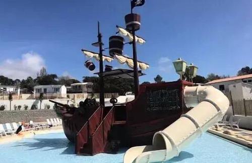 Domino House | Camping L'Anse Des Pins * - Mobilhome for 6 people