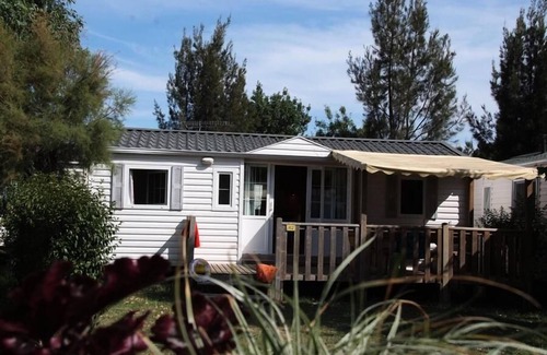 Giens House | Camping La Bergerie Plage **** - 4 room mobile home 8 people