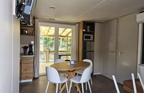 Aizenay House | Camping La Forêt * - Mobile home O'Hara 884 CJ Privilège 4 Rooms 6 People Air Conditioned