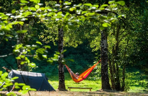 Saint-Leger-de-Fougeret House | Camping LA FOUGERAIE * - Robinson Tent Alone in the World 2 people