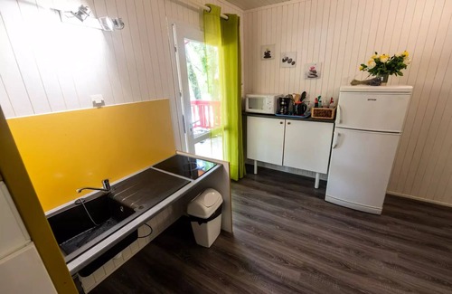 Die Ski Chalet | Camping La Pinède* - 2-room PRM chalet for 2 people